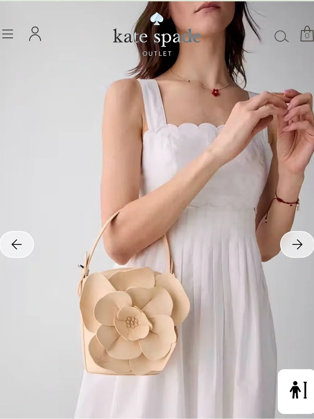 Kate Spade Flora Bucket Bag